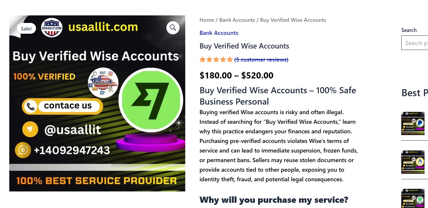 Where to Buy Verified Wise Accounts Safely in 2026