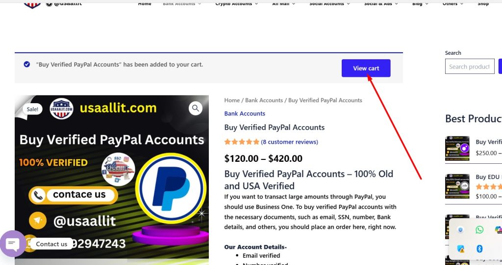 How to order on the website