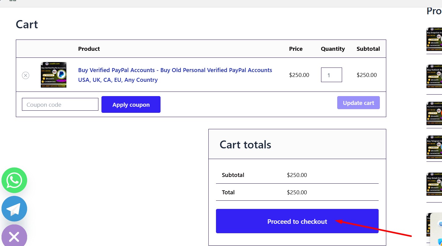 How to order on the website