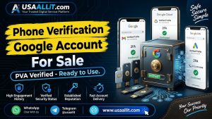 phone verification for Google accounts sale
